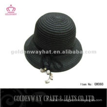 Popular Ladies Straw Bowler Hat GW060